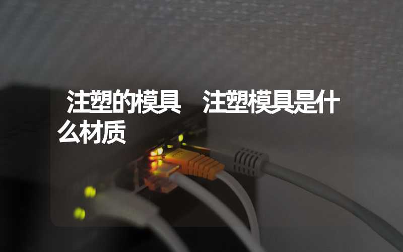 注塑的模具 注塑模具是什么材质